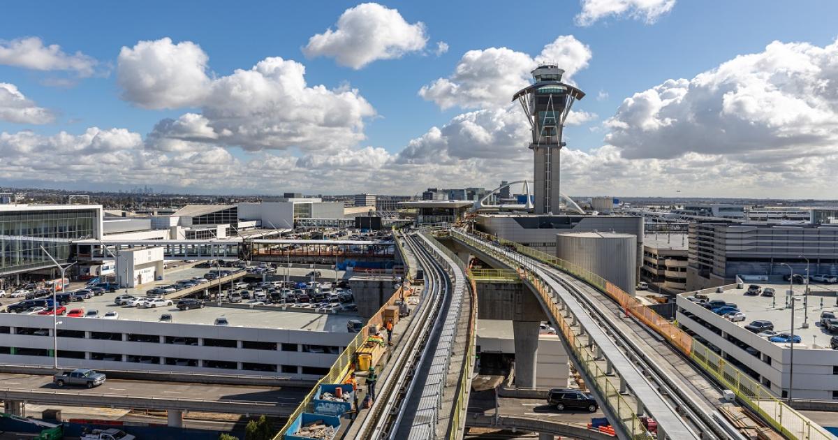 New people mover system continues to make progress at LAX